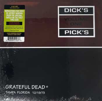 4LP/Box Set The Grateful Dead: Dick's Picks Volume One: Tampa, FL 12/19/73 LTD | NUM 569414