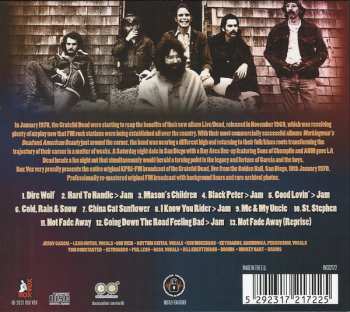 CD The Grateful Dead: Live In San Diego 1970 433346