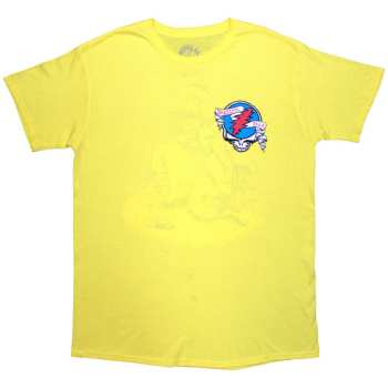 Merch Grateful Dead: Tričko Rose Pose Yellow