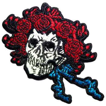 Merch Grateful Dead: Woven Patch Bertha Skull Small