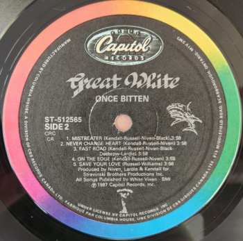 LP Great White: Once Bitten 616205