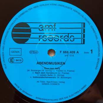 LP Green Cosmos: Abendmusiken 651258