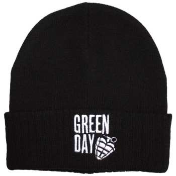 Merch Green Day: Čepice Stacked Logo Green Day & Grenade