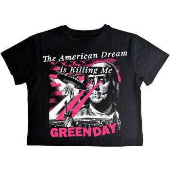 Merch Green Day: Dámské Crop Top American Dream