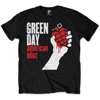 Merch Green Day: Green Day Kids T-shirt: American Idiot (9-10 Years) 9-10 let