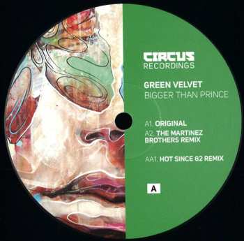 LP Green Velvet: Bigger Than Prince 661106