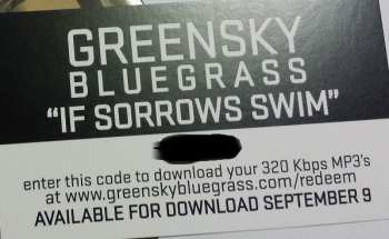 2LP Greensky Bluegrass: If Sorrows Swim 588598