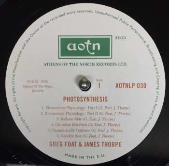 LP Greg Foat: Photosynthesis 634631