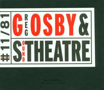 CD Greg Osby: Greg Osby And Sound Theatre 550438