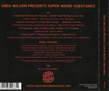 2CD Greg Wilson: Super Weird Substance 181856