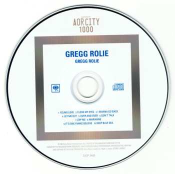 CD Gregg Rolie: Gregg Rolie LTD 604129