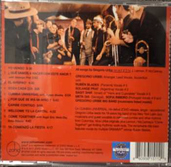 CD Gregorio Uribe Big Band: Cumbia Universal 547764