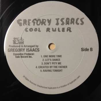 LP Gregory Isaacs: Cool Ruler 571161