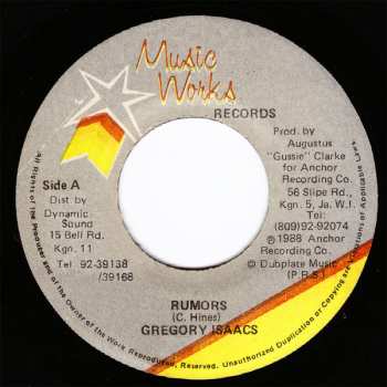 Album Gregory Isaacs: Rumors