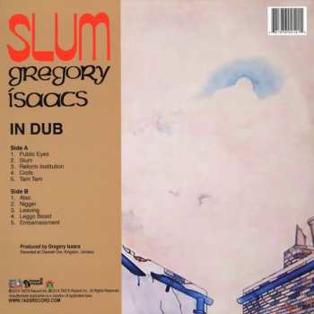 LP Gregory Isaacs: Slum In Dub  571622