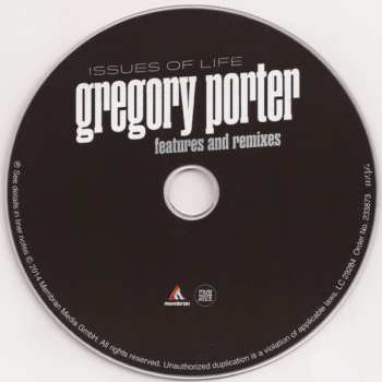 CD Gregory Porter: Issues Of Life - Features And Remixes 176309