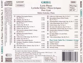 CD Edvard Grieg: Lyric Pieces, Peer Gynt Suite No.2 656166