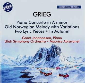 Album Edvard Grieg: Piano Concerto In A Minor / Old Norwegian Melody With Variations / Two Lyric Pieces / In Autumn 