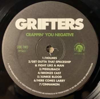 LP Grifters: Crappin' You Negative 626069