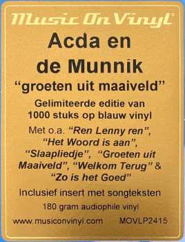 LP Acda en de Munnik: Groeten Uit Maaiveld LTD | NUM | CLR 15069