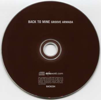 CD Groove Armada: Back To Mine 553421