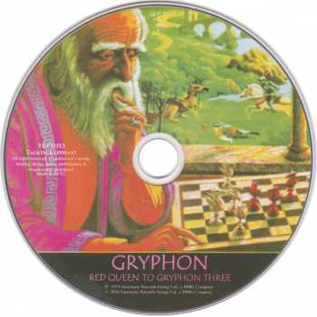 CD Gryphon: Red Queen To Gryphon Three 174255