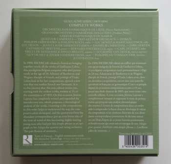 8CD/Box Set Guillaume Lekeu: Les Fleurs Pâles Du Souvenir... Complete Works 118782