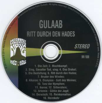 CD Gulââb: Ritt Durch Den Hades 313195