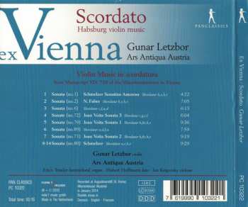 CD Ars Antiqua Austria: Ex Vienna ⋅ Scordato (Habsburg Violin Music) DIGI 555035