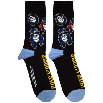 Merch Guns N' Roses: Guns N' Roses Unisex Ankle Socks: Skulls Band (uk Size 7 - 11) 42 - 47