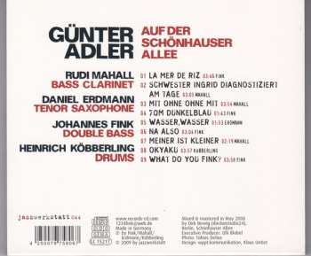 CD Gunter Adler: Auf Der Schönhauser Allee 557291