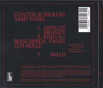 CD Günter Schickert: Samtvogel 645885