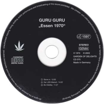 CD Guru Guru: Essen 1970 659820