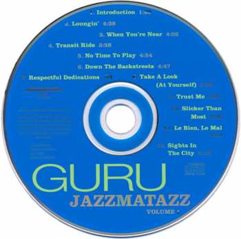 CD Guru: Jazzmatazz Volume: 1 18538