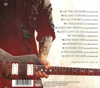 CD Gus G.: I Am The Fire DIGI 16951