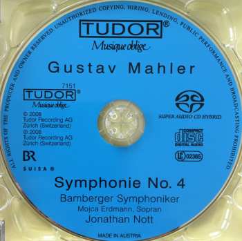 SACD Gustav Mahler: Symphonie No. 4 546573