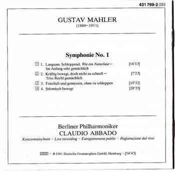 CD Berliner Philharmoniker: Symphonie No. 1 44763