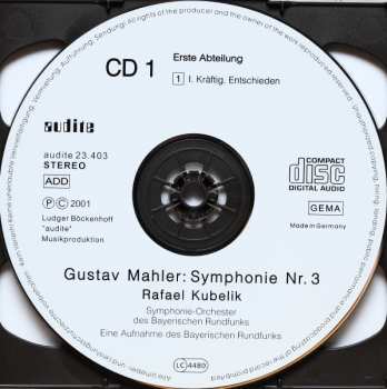 2CD Gustav Mahler: Symphony No. 3 236904