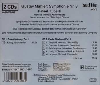 2CD Gustav Mahler: Symphony No. 3 236904