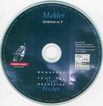 SACD Gustav Mahler: Symphony No. 9 358848