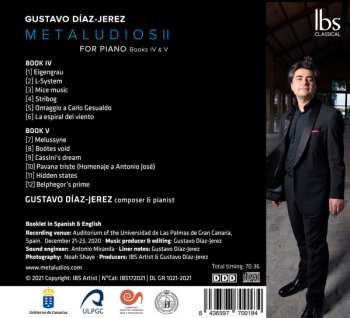 CD Gustavo Díaz-Jerez: Metaludios II For Piano Books IV & V 559823