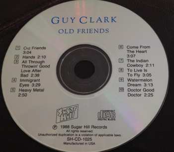 CD Guy Clark: Old Friends 622985