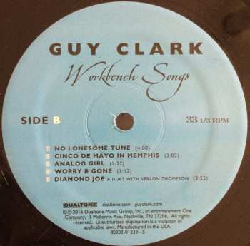 LP Guy Clark: Workbench Songs 593544