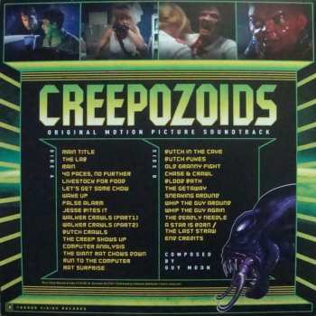 LP Guy Moon: Creepozoids (Original Motion Picture Soundtrack) CLR | LTD 592640