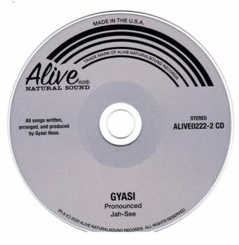 CD Gyasi: Pronounced Jah-See 543690