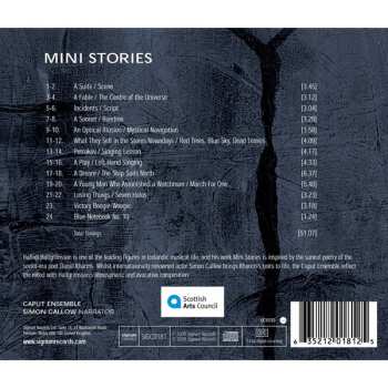 CD Simon Callow: Mini Stories 462578