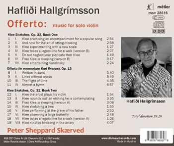 CD Peter Sheppard: “Offerto”: Works For Solo Violin 428525