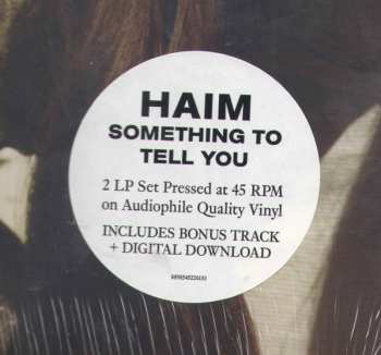 2LP Haim: Something To Tell You 75959