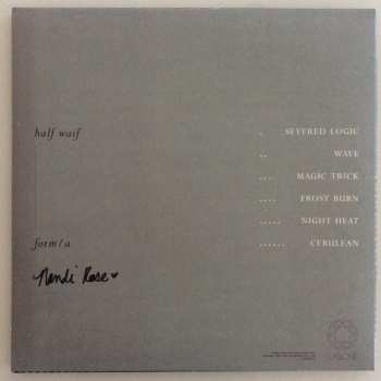 LP Half Waif: Form/a LTD 330131