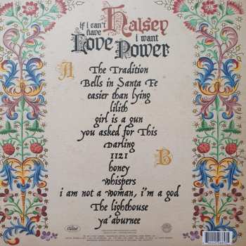 LP Halsey: If I Can't Have Love, I Want Power LTD | CLR 345722